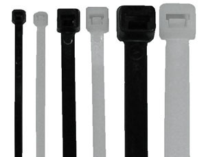 25 Pc. Natural Cable Tie Assortment  7166-PK