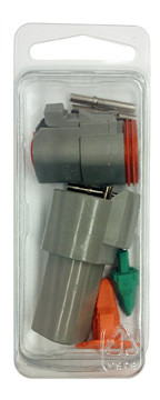 16-14 AWG 2-Way Deutsch "DT" Connector Kit  7870-91
