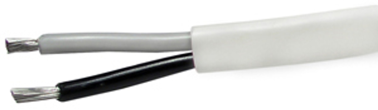 16/2 AWG @ 1000' White PVC Jacketed Multi-Conductor Tinned Boat Wire  8048-29 16/2 AWG @ 1000' White PVC Jacketed Multi-Conductor Tinned Boat Wire  8048-29
