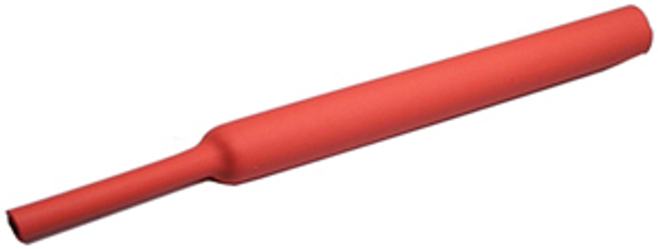 4 Pc. 3/8" x 2" Red Dual Wall Adhesive 3:1 Shrink Tubes  8332-5-13