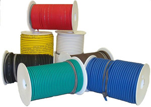 14 AWG @ 100' Green SXL Cross-Linked Polyethylene Insulated Wire  8514-3-C
