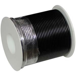 20 AWG @ 100' Black Primary / Hook Up Wire  8820-0-C