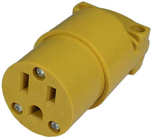 Female Industrial Grade Electrical Plug  8956-34