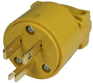 Male Industrial Grade Electrical Plug  8957-11
