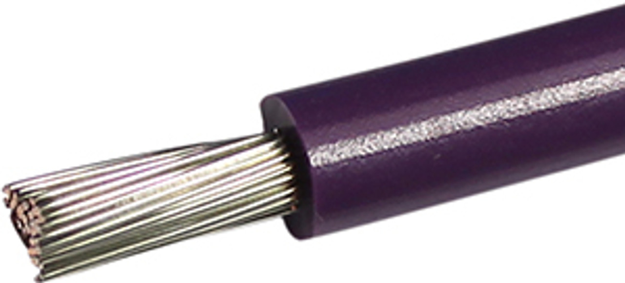 12 AWG @ 10' Purple Boat Wire  9012-9-44