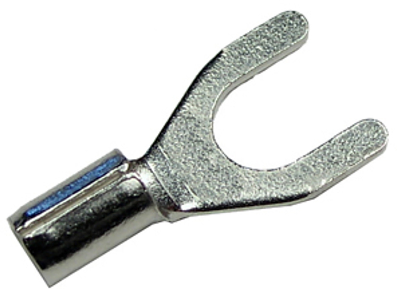 100 Pc.16-14 AWG #10 Non-Insulated High Temperature Fork Connector  9225-CS