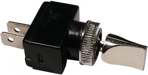 SPST Chrome On-Off Duckbill Switch  9406-11
