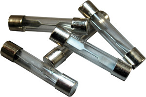 5 Pc. .25A AGC Glass Fuses  9648-14