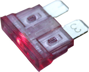2 Pc. 3A Standard Blade Fuse w/LED  9960-12