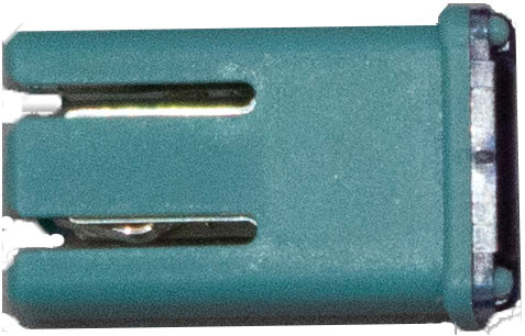20A Blue Slotted Micro Female Fuse Link  10451-11