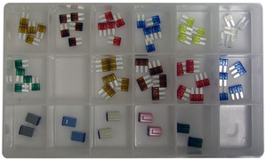 65 Pc. 2 & 3 Blade Micro & Micro Fuse Links Assortment  31811-91