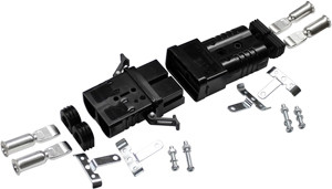 2/0 AWG 250A Black Weatherproof Modular Connector Kit  35770-91