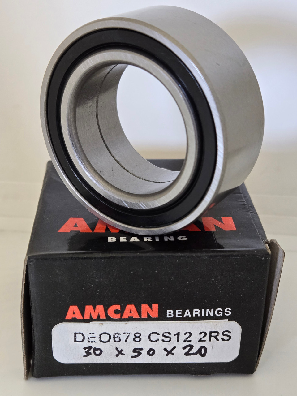 30X50X20 Double Row Ball Bearing  DE0678CS12-2RS