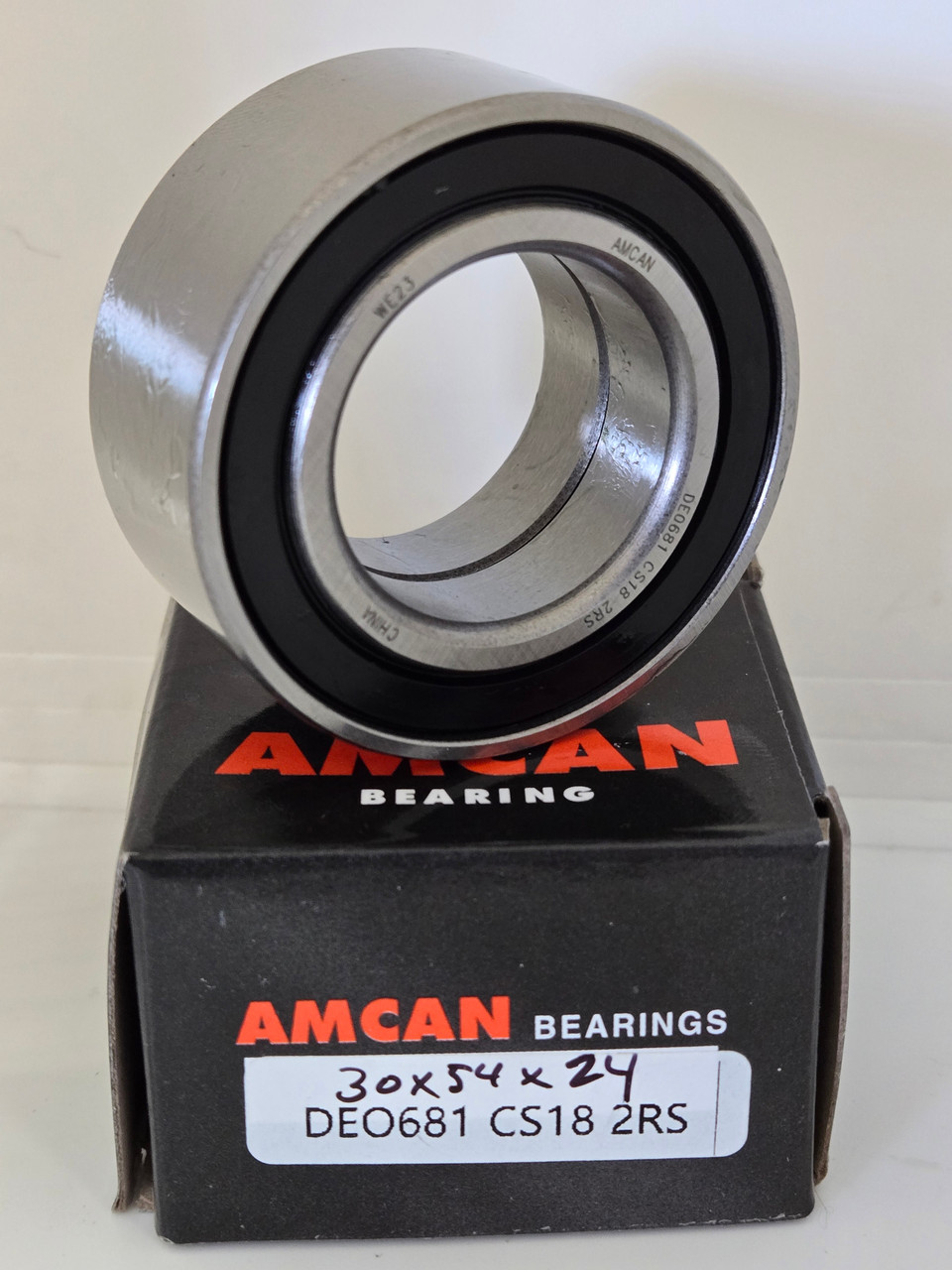 30X54X24 Double Row Ball Bearing  DE0681CS18-2RS