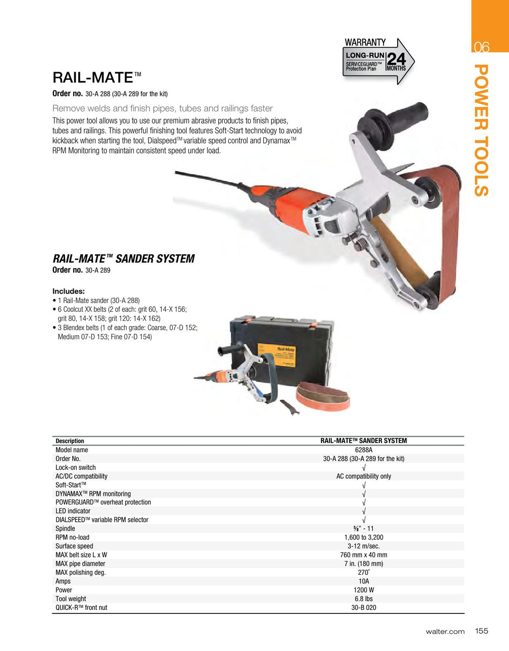 Rail-Mate® Belt Sander Kit   30A289