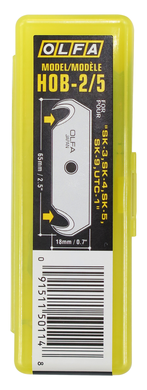 5 Pc. HOB-2/5 Dual Edge Hook Safety Blade   9617
