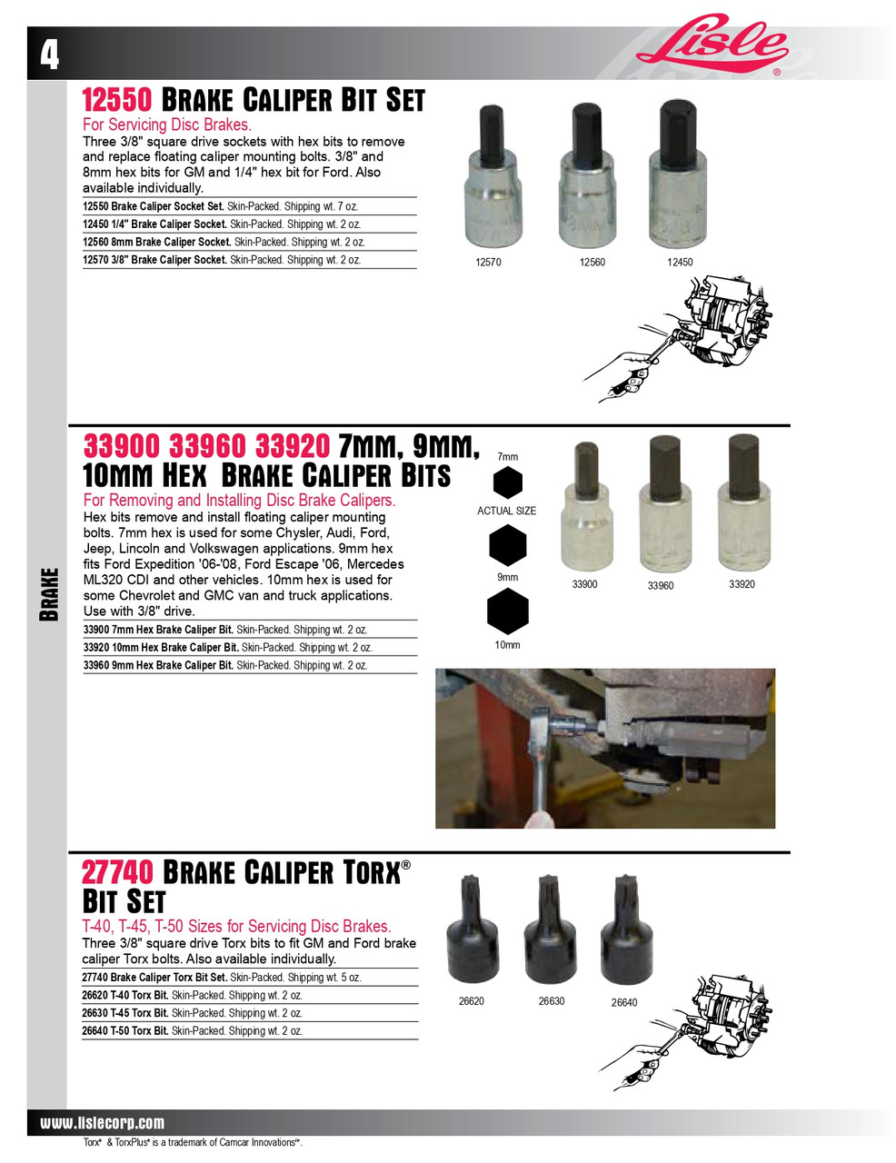 3/8 Drive x T-40 Torx Bit Socket   26620