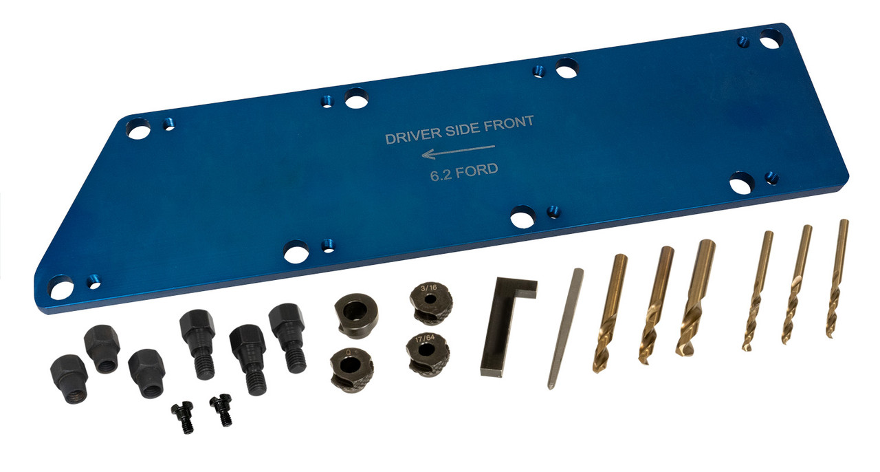 Ford 6.2L Drill Template Manifold Set   72450