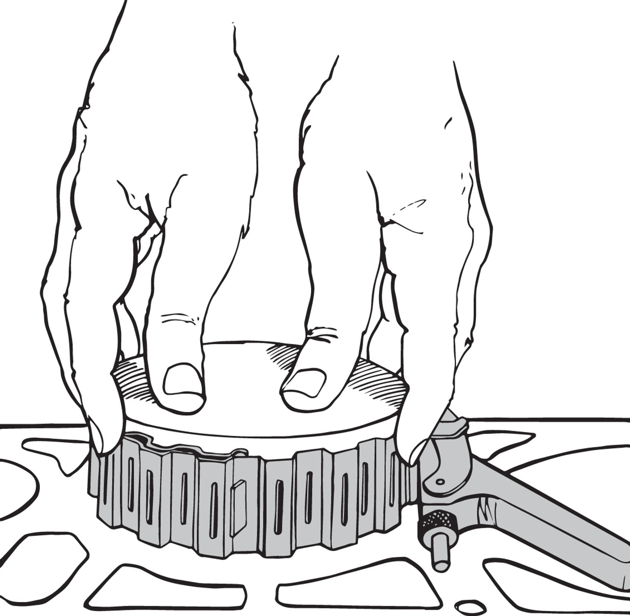 Wrinkle Band Ring Compressor Tool   21700