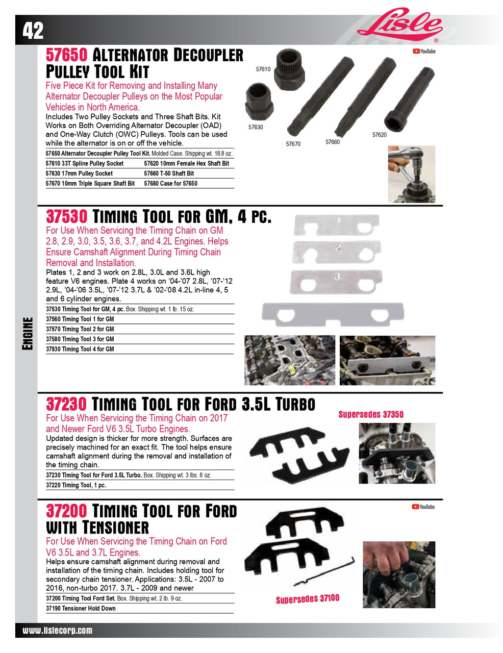 4 Pc. GM Timing Tool Kit   37530