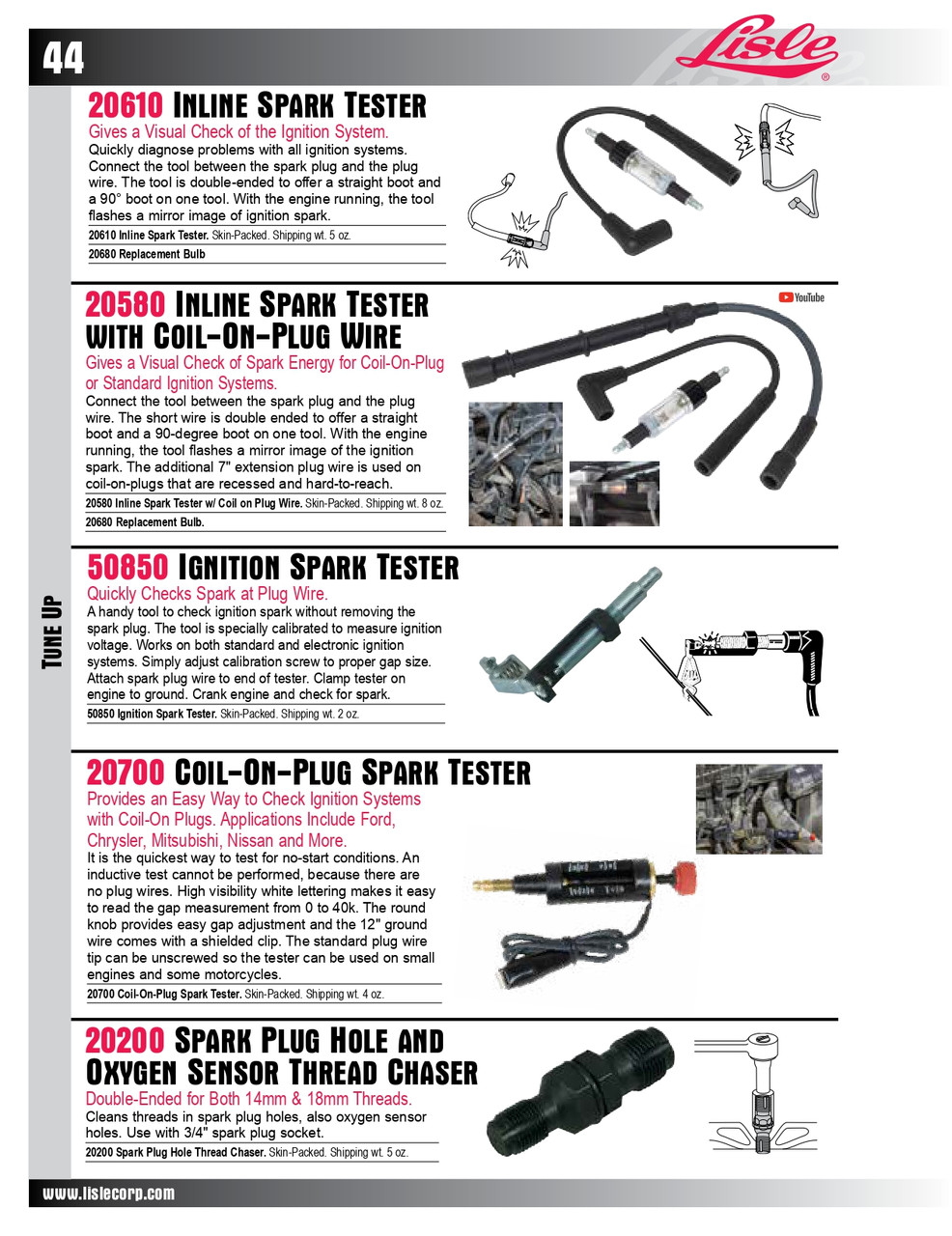 Coil On Plug Spark Tester   20700