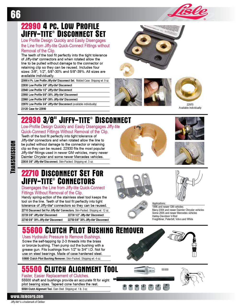 Jiffy-Tite® 1/2" Disconnect Tool   22940