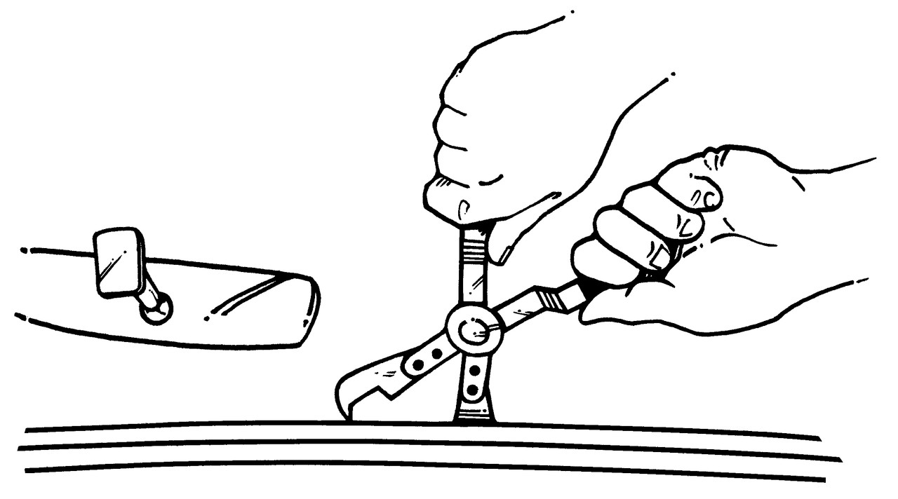 Windshield Molding / Door Handle Clip Pliers   35200