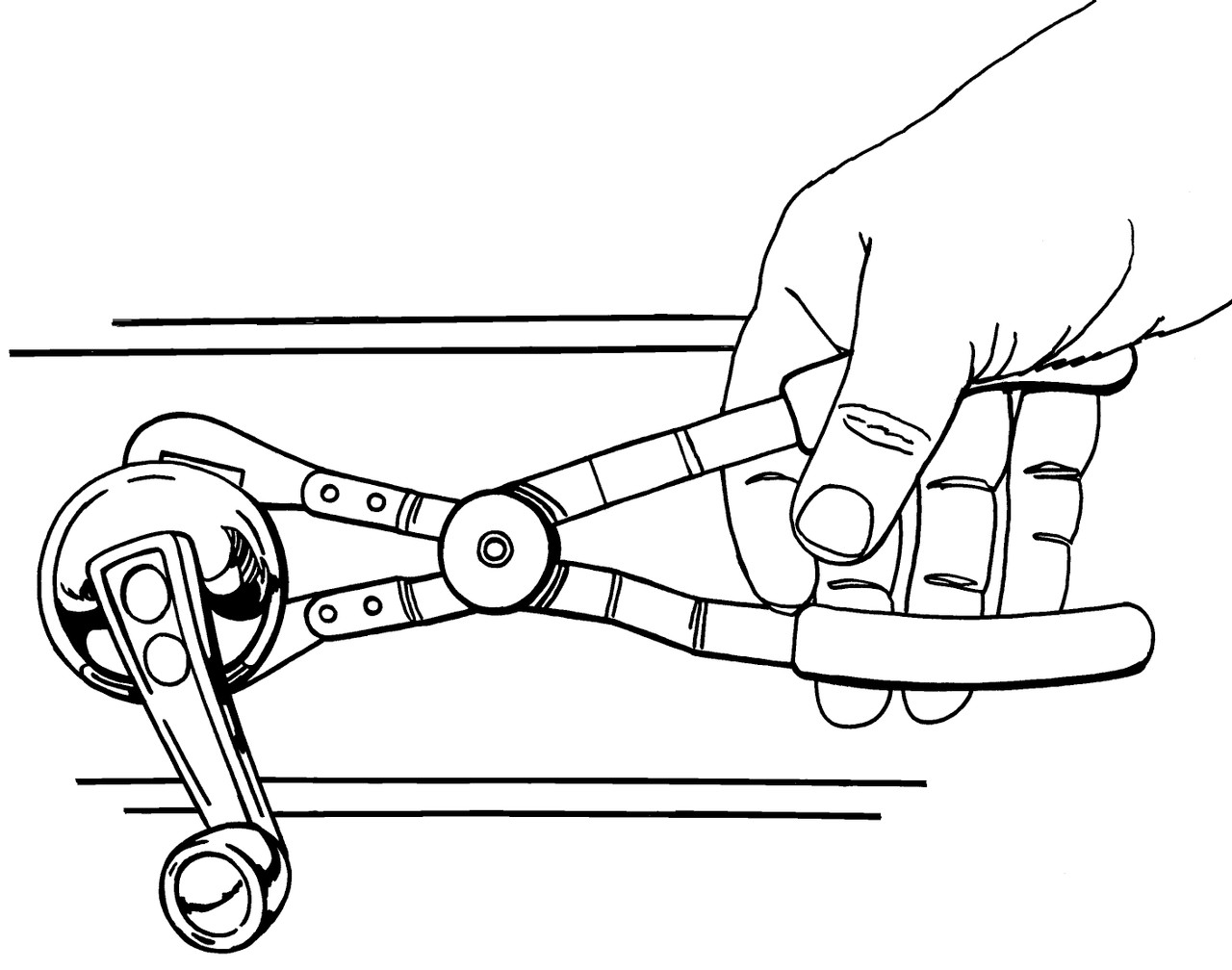 Windshield Molding / Door Handle Clip Pliers   35200