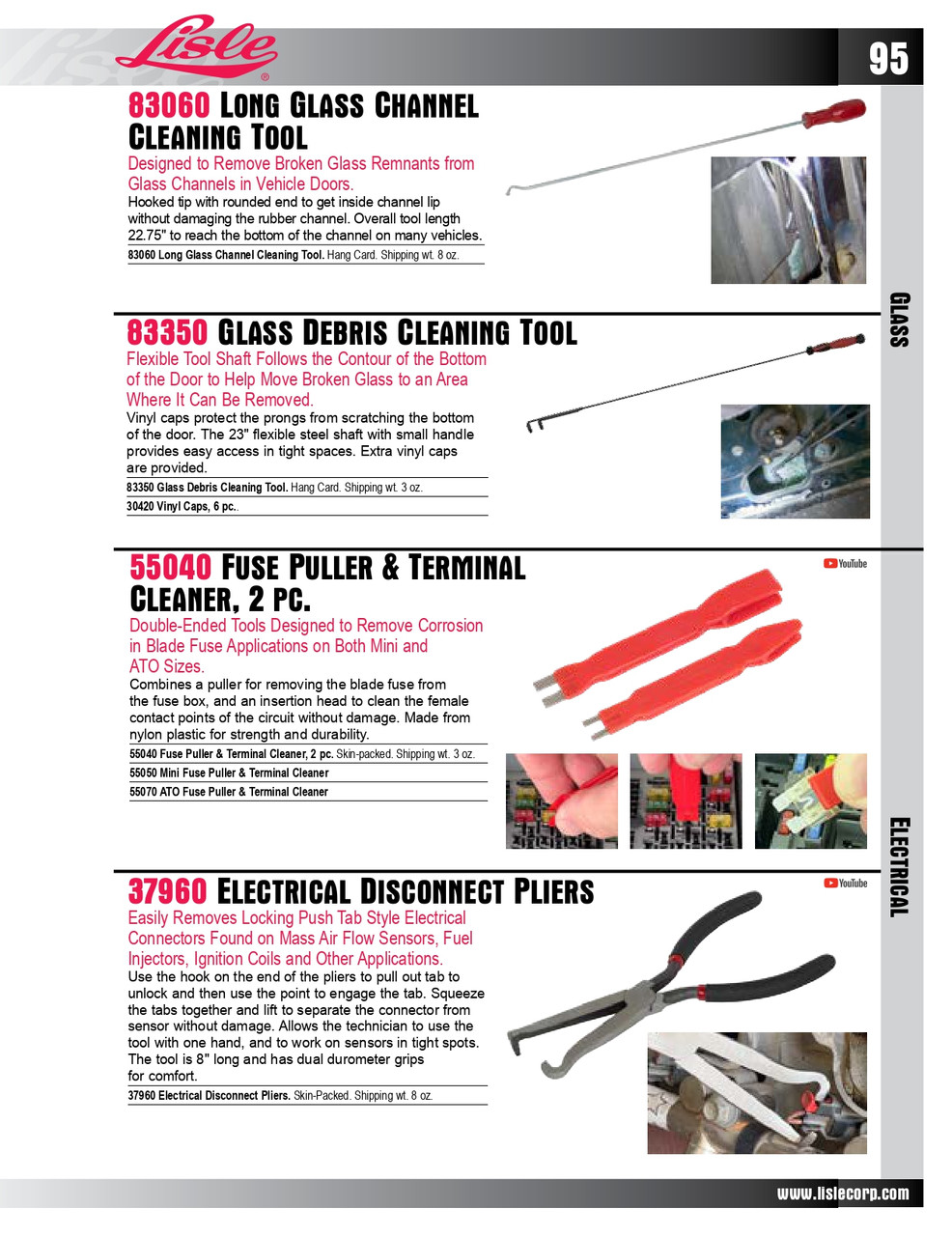 6 Pc. Vinyl Caps (for 83350)   30420