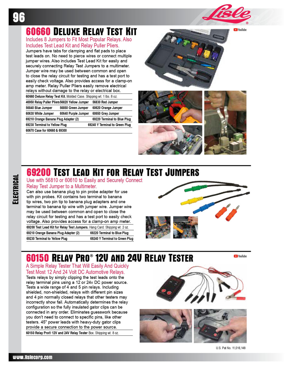 Relay Test Jumpers Test Lead Kit   69200