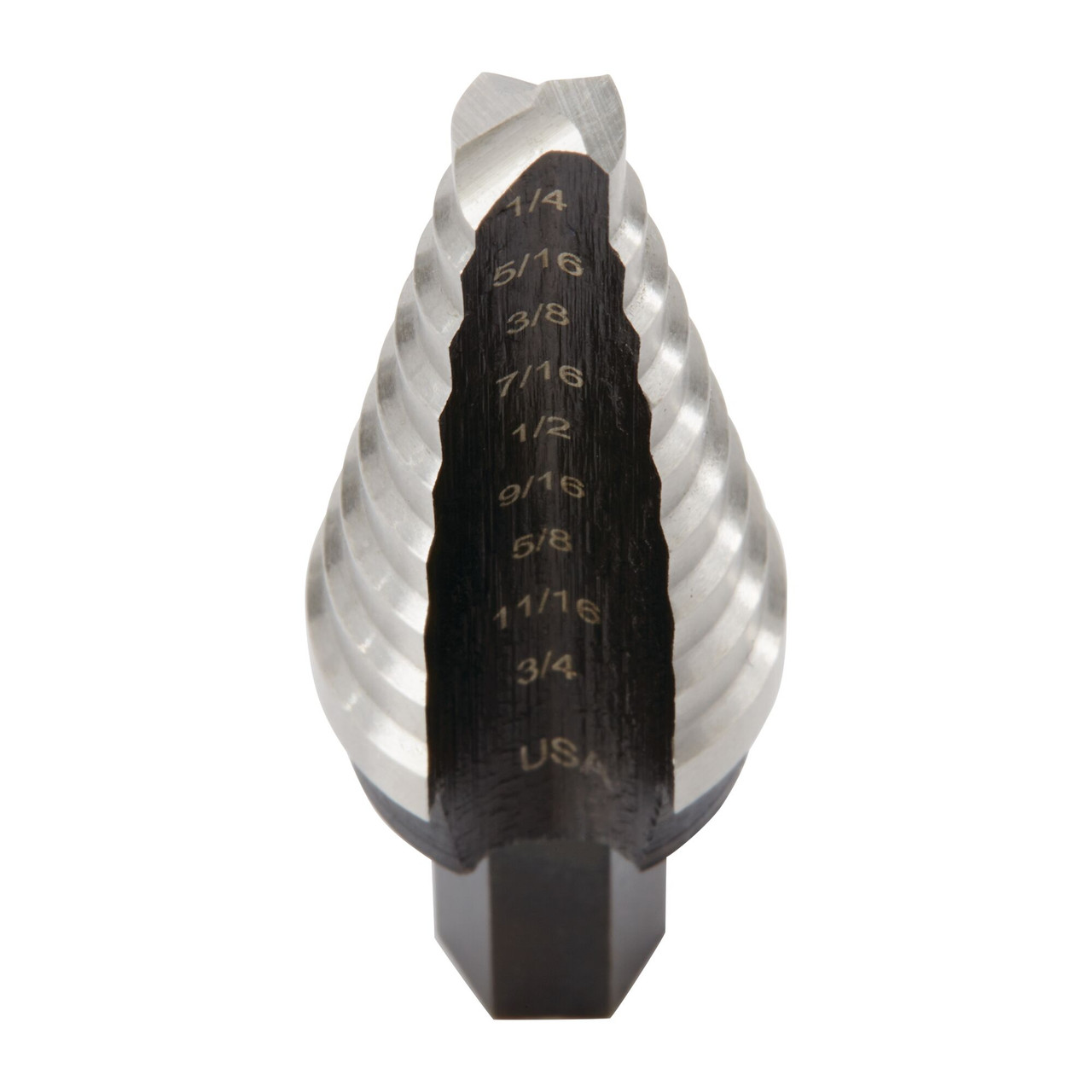 UNIBIT® 1/4 - 3/4" #3 High Speed Steel Step Drill Bit   10233