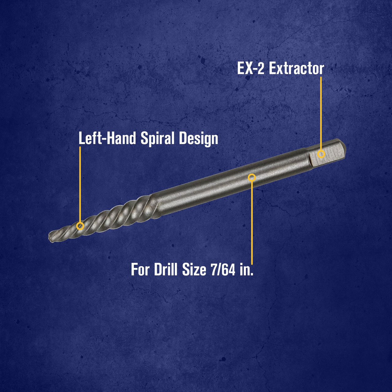 5 Pc. Hanson® EX-2 Spiral Flute Extractor   52402