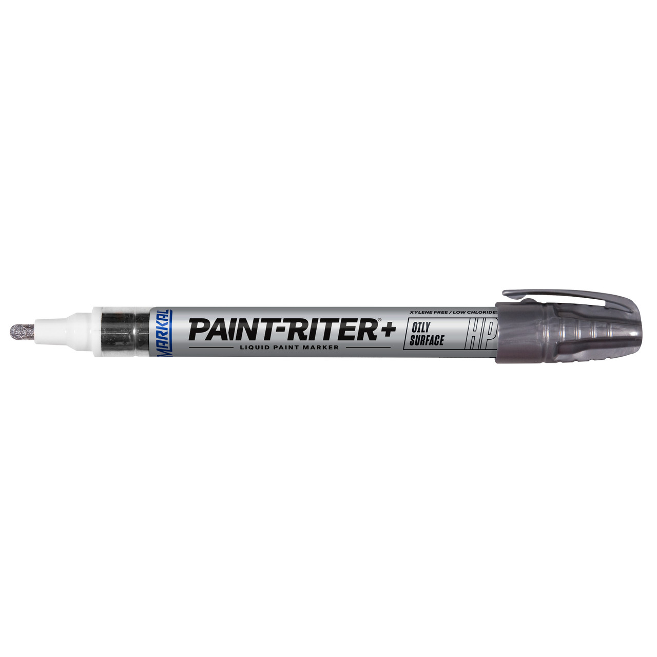 12 Pc. Paint-Riter®+ Oily Surface Liquid Paint Marker - Silver   96967