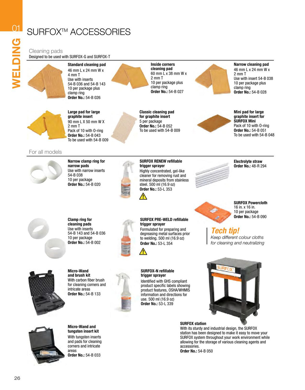 Surfox® Rolling Cart Station   54B050