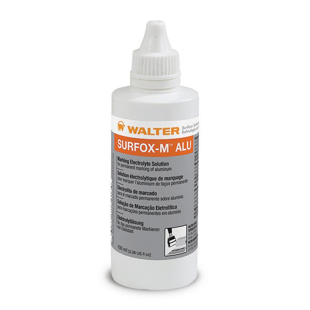 Surfox-M® Aluminum Marking Solution 100ml Bottle   54A131