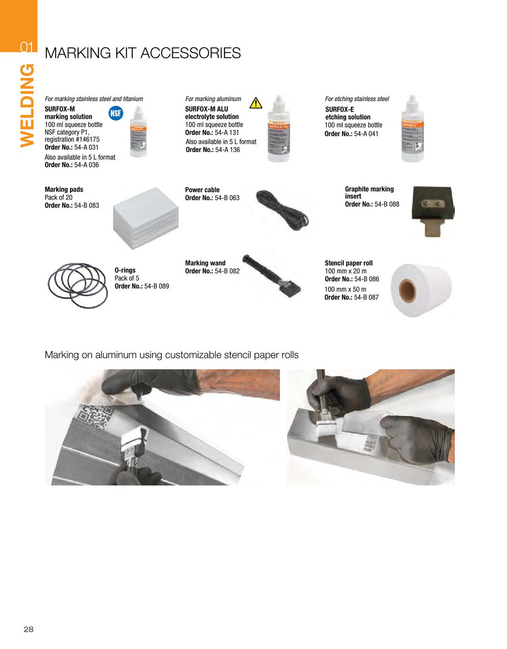 Surfox® Graphite Marking Insert   54B088
