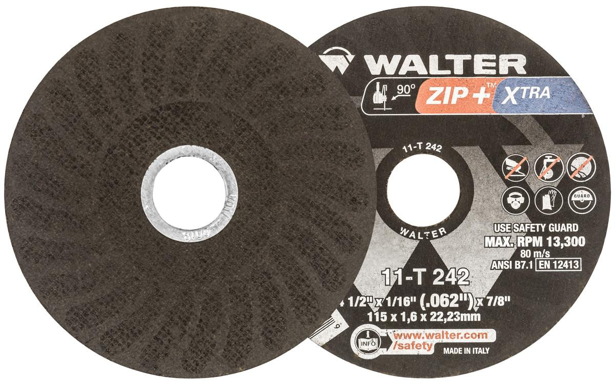 ZIP+ Xtra® 25 Pc. 4-1/2 x 1/16 x 7/8" A-36 Cut-Off Wheel   11T242