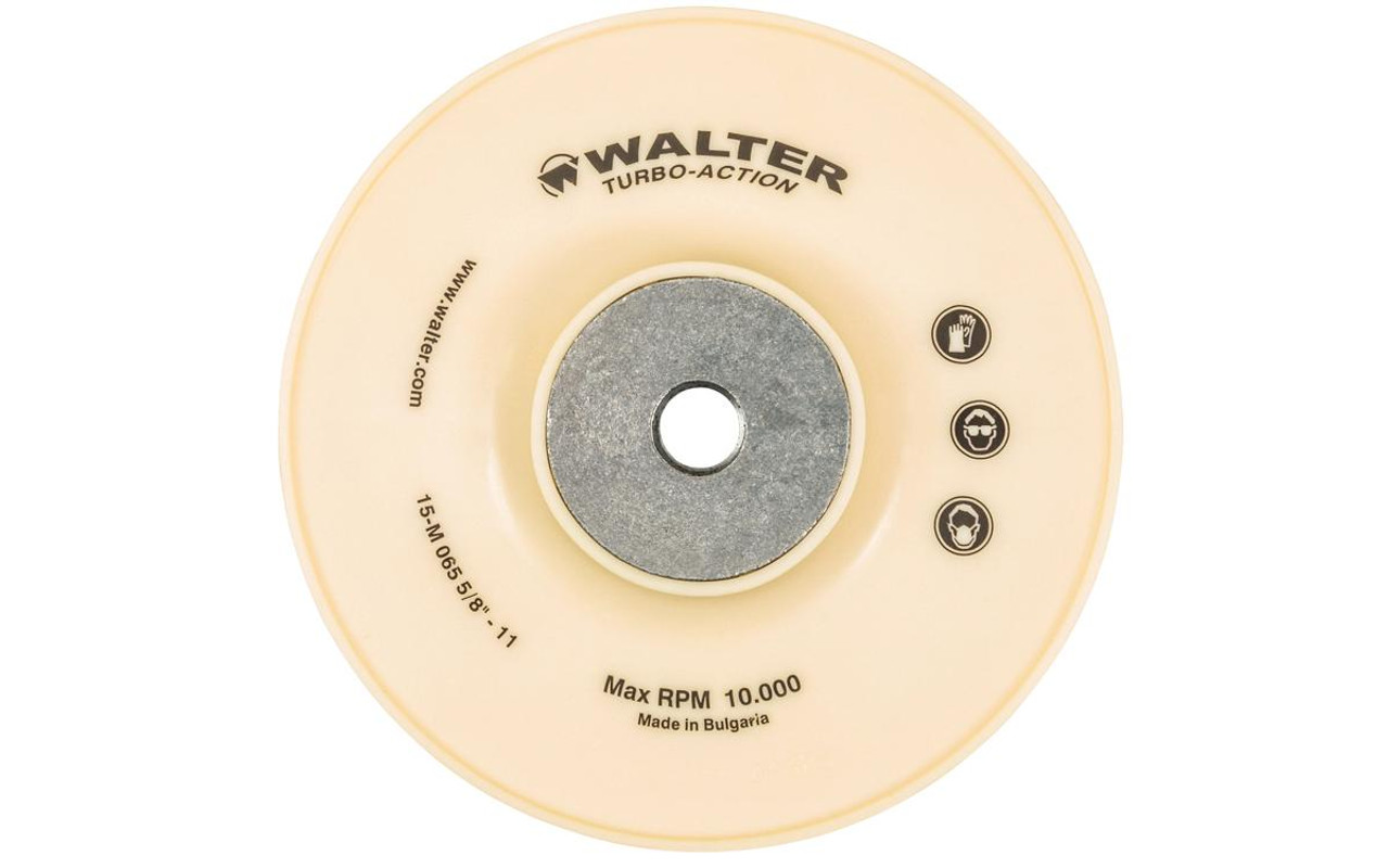 6 x 5/8"-11 TURBO® Backing Pad Assembly   15M065
