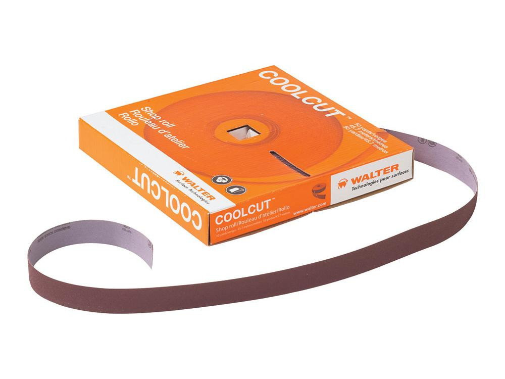 Coolcut® 1" x 150' 320G Abrasive Shop Roll   14C132