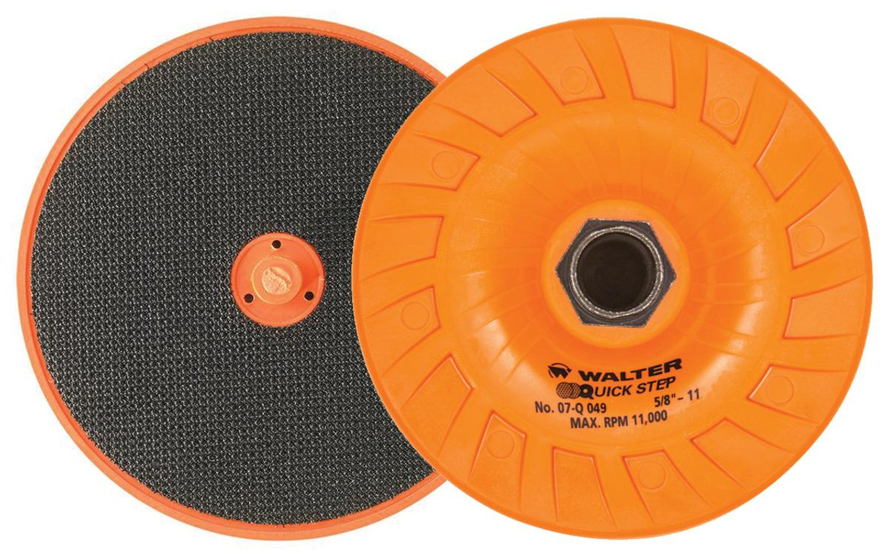 Quick-Step® 4-1/2 x 5/8"-11 Backing Pad   07Q049