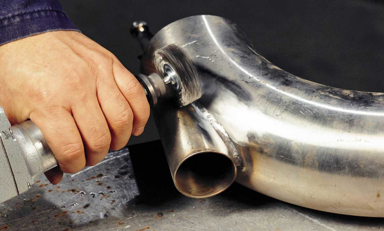 1/2 x 1/4" Straight Mounted Crimped Wire Brush   WAL 13C053