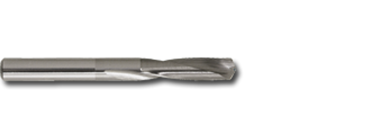"L" TiN Coated Solid Carbide Stub Drill Bit   SC12612T