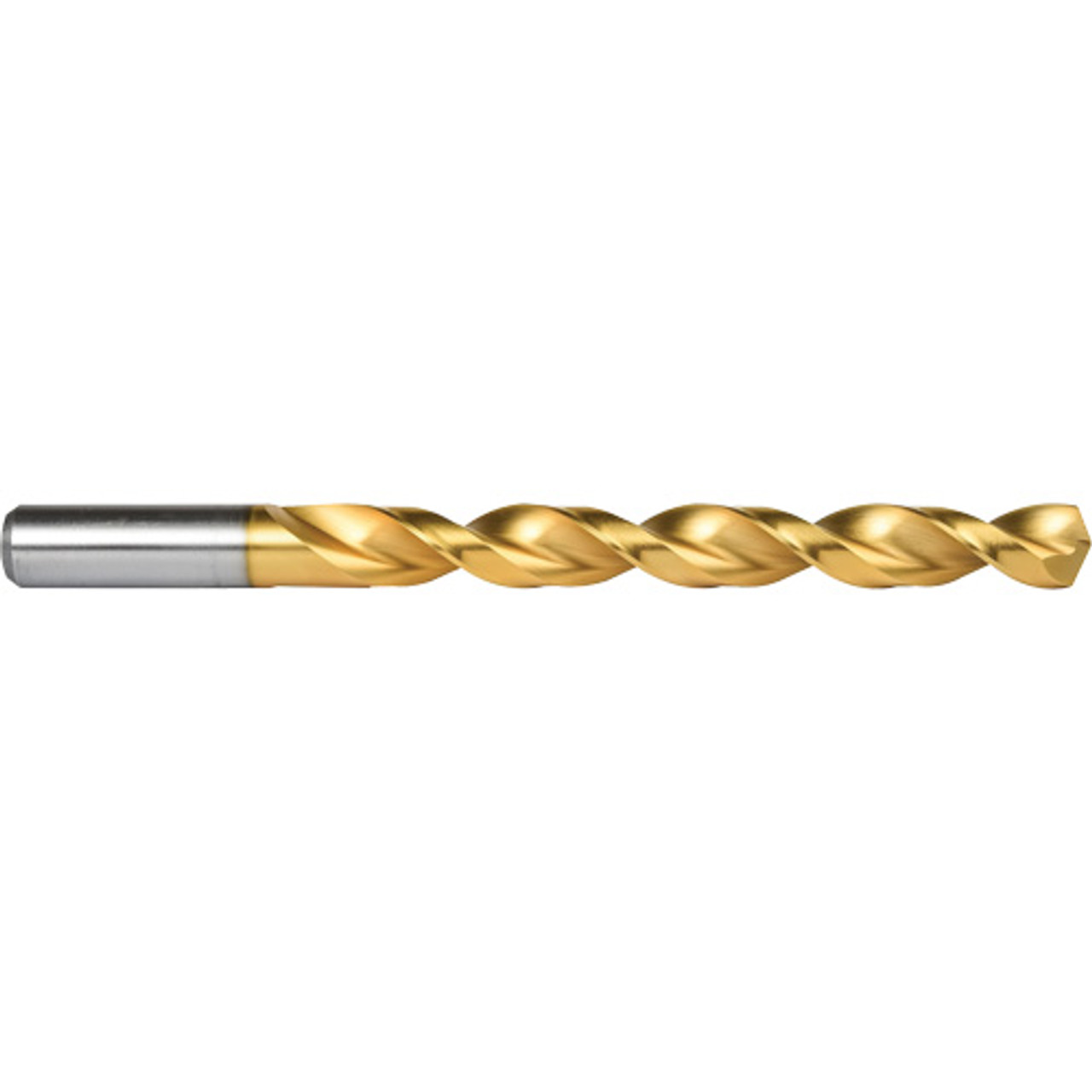 11.6mm TiN Coated Cobalt Parabolic Flute Jobber Drill Bit   DR11916