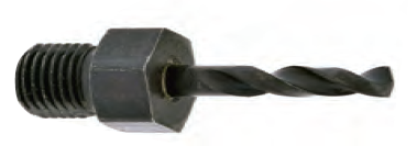 #27 x 1/4"-28 Cobalt Threaded Shank Adapter Drill   DR67727