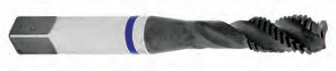 #10-24 NC HSSE Blue Ring Spiral Flute Tap   CT58010