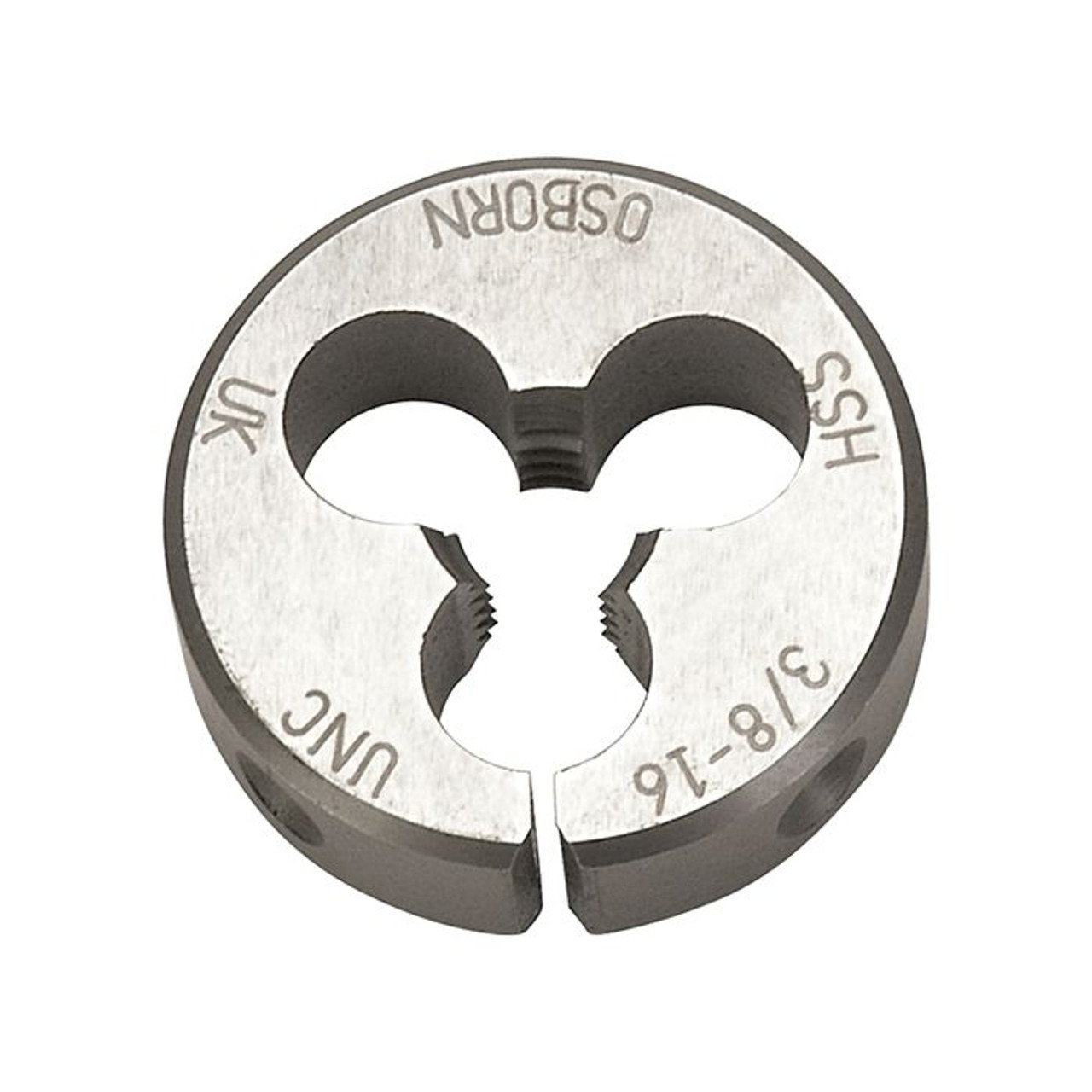 3/8"-24 NF x 1-5/16" HSS Round Die   TA25436