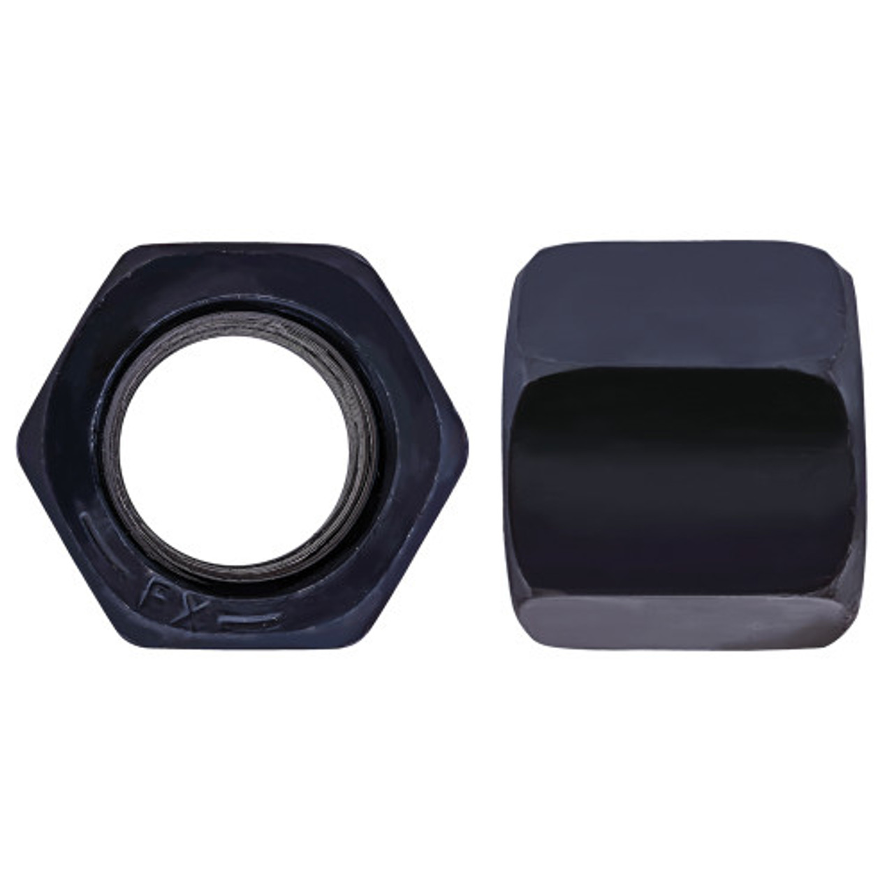 9/16"-18 UNF Bare Hex Double Nut 24 Pc.   102-023
