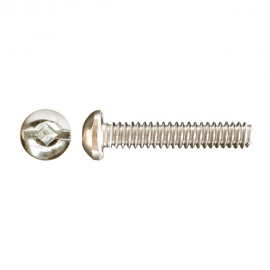 #8-32 x 1-1/2" Pan Head Steel Machine Screw 500 Pc.   537-512