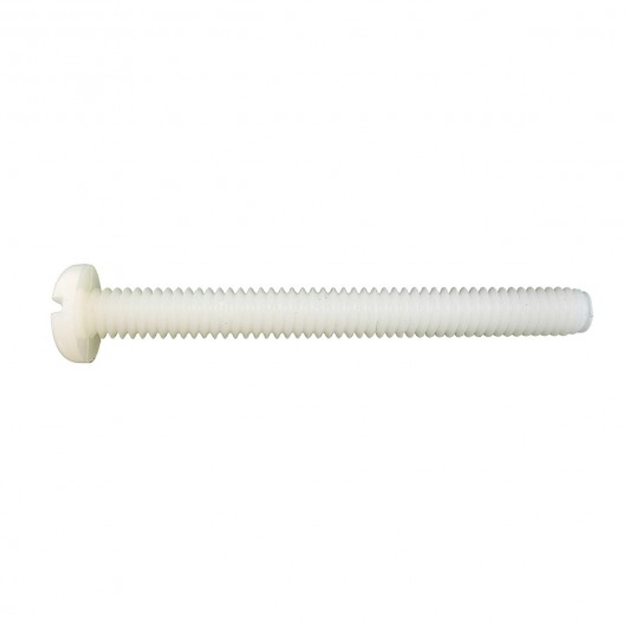 #10-32 x 1/2" Pan Head Nylon Machine Screw 50 Pc.   5715-217