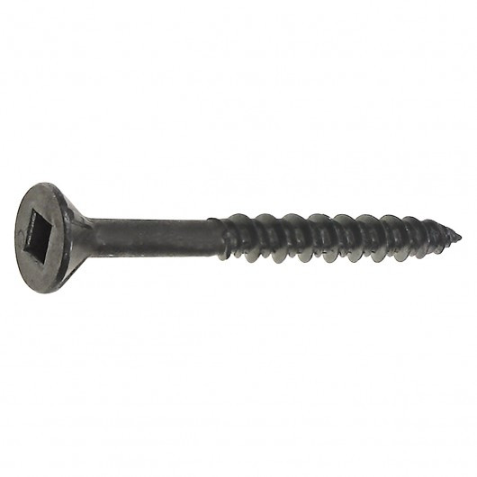 #8 x 2" Countersunk Steel Flooring Wood Screw 3000 Pc.   B214-903